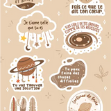 CosmoConfiance - Stickers autocollant LES PETITS POSITIFS