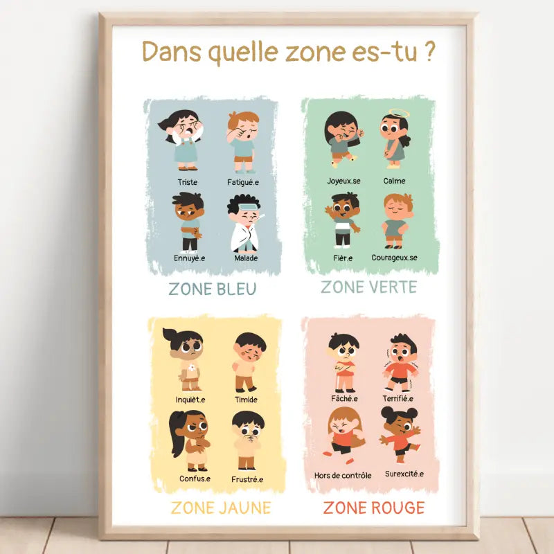 Couleur des émotions Les Petits Positifs 🌈