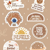 ÉtoileBoost - Stickers autocollant LES PETITS POSITIFS