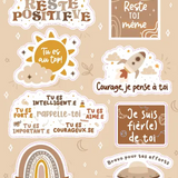 GalaxieGagnante - Stickers autocollant LES PETITS POSITIFS