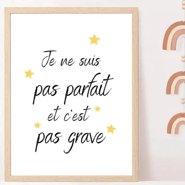 Je ne suis pas parfait(e) Les Petits Positifs 🌈